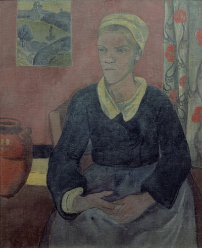 Louise (De Bretonse dienstmeid) door Paul Sérusier